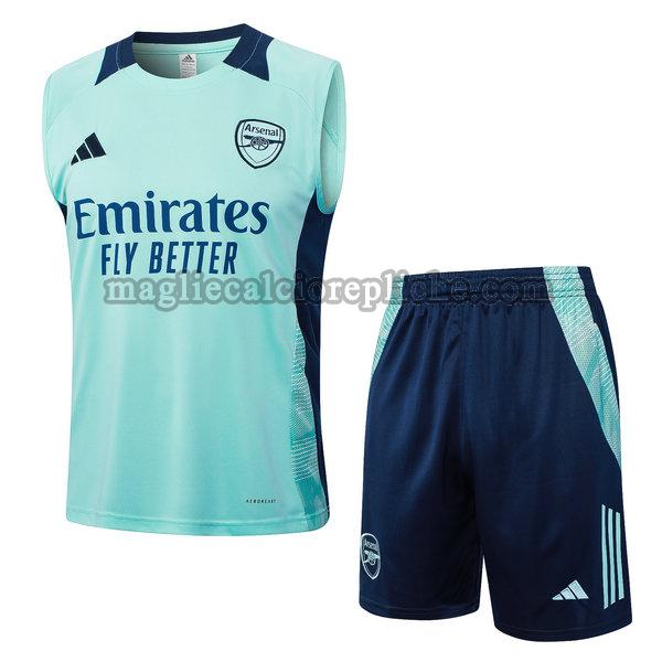 vests calcio arsenal 2024 2025 completo verde