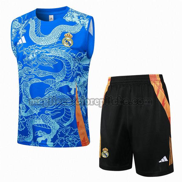 vests calcio real madrid 24 25 completo blu