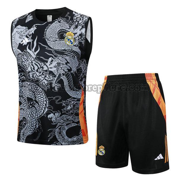 vests calcio real madrid 24 25 completo nero